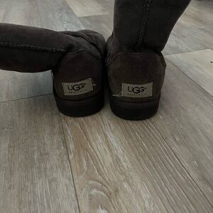 UGG Dark Brown Classic Short Boots